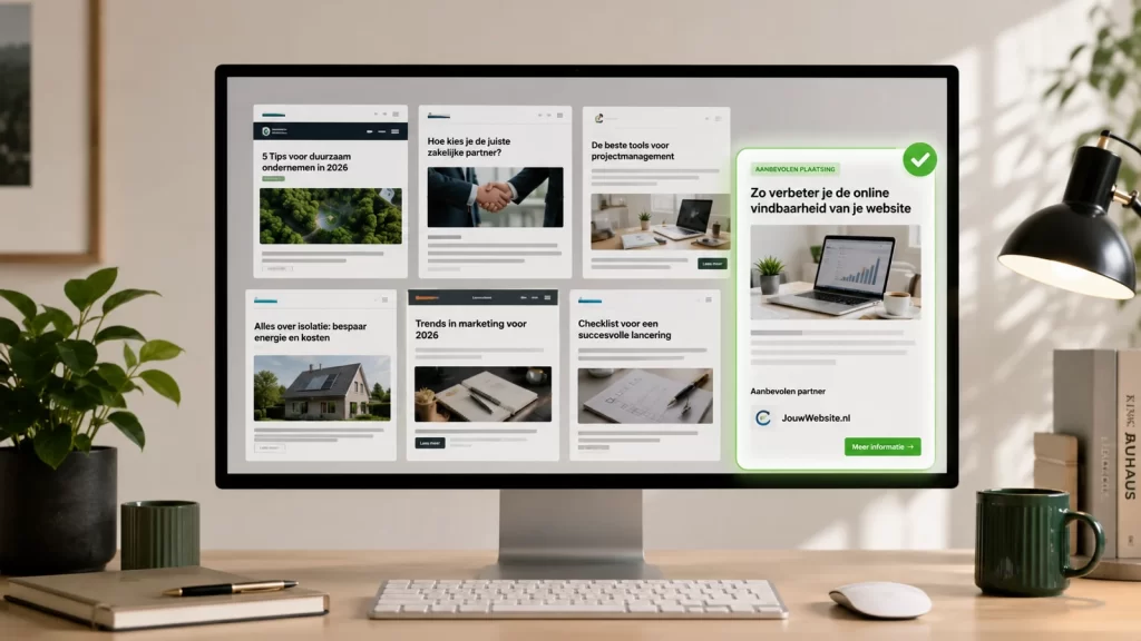 Relevante backlink selecteren op basis van onderwerp en context